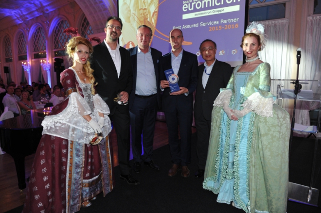 euromicron receives award at NEC EMEA Partner Conference 2016